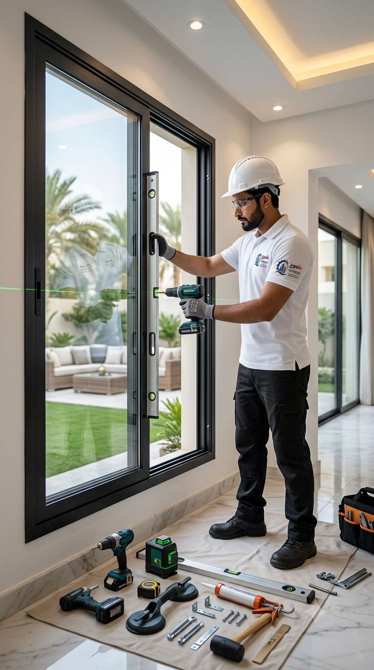 Aluminum Window Services Dubai