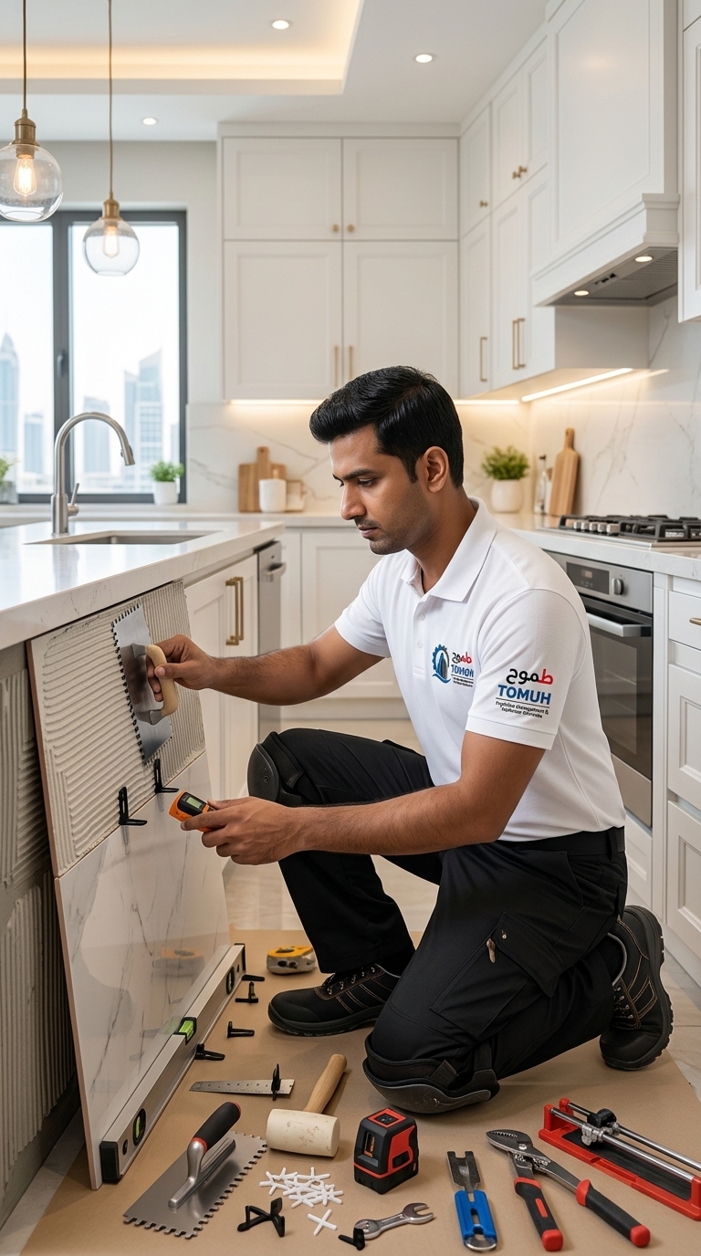 Kitchen Tile Installation Services Dubai