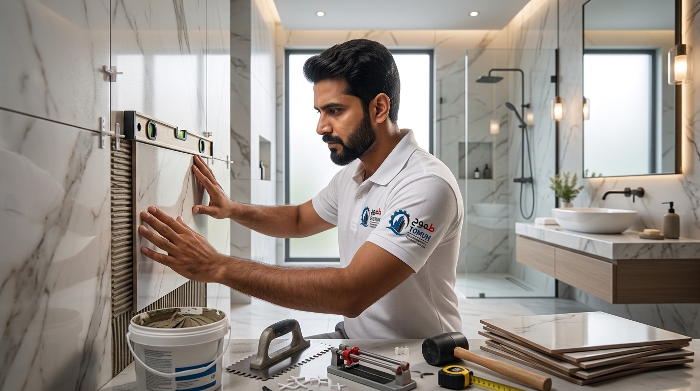 Tile Fixing Services in Duba
