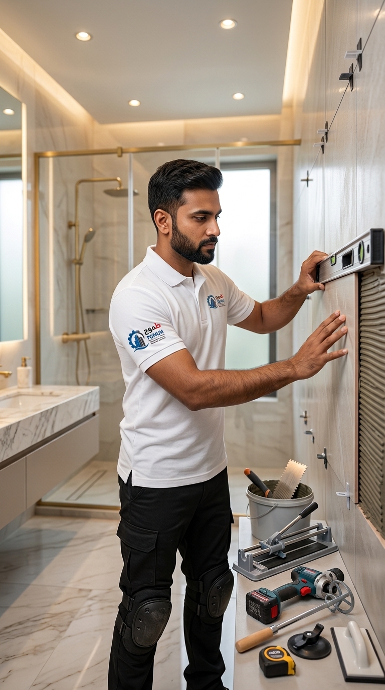 Wall Tile Installation Services Dubai