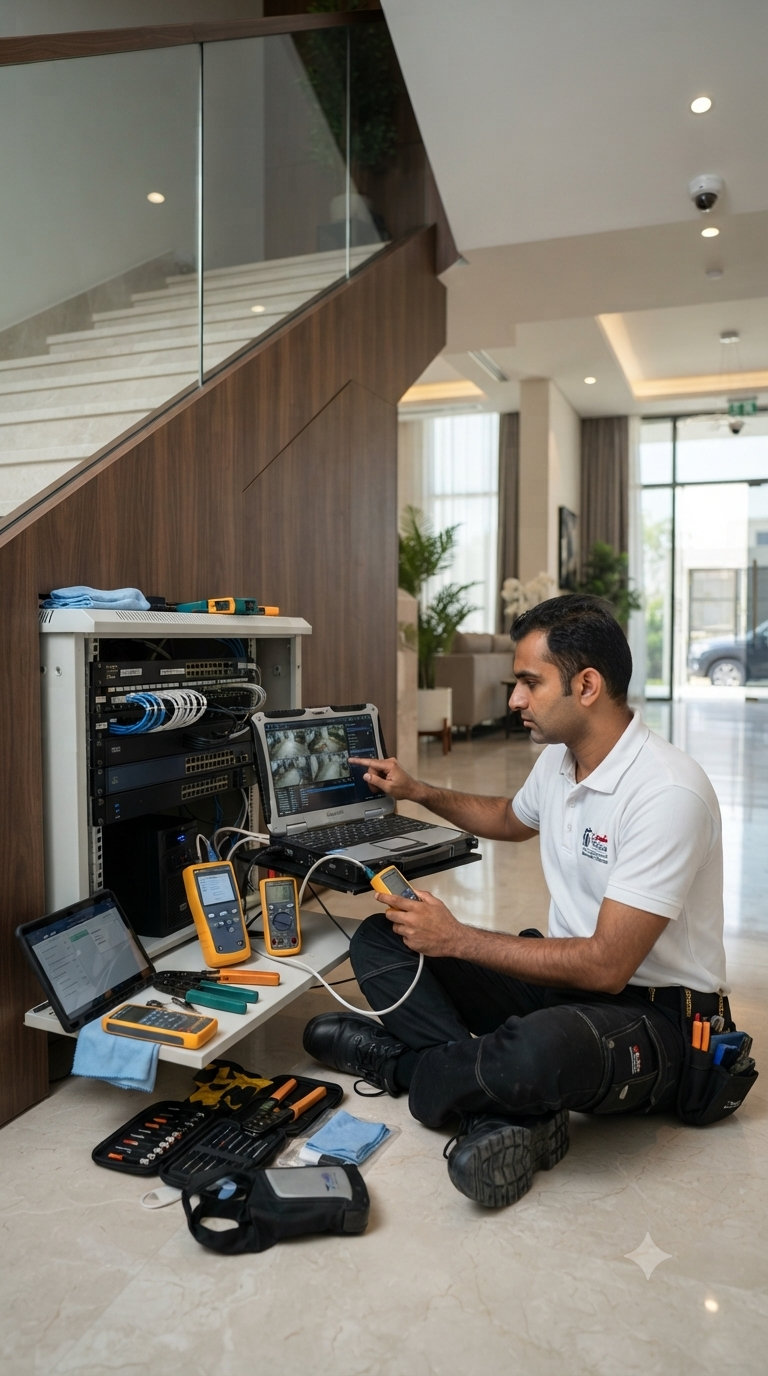 CCTV Repair Maintenance Services Dubai