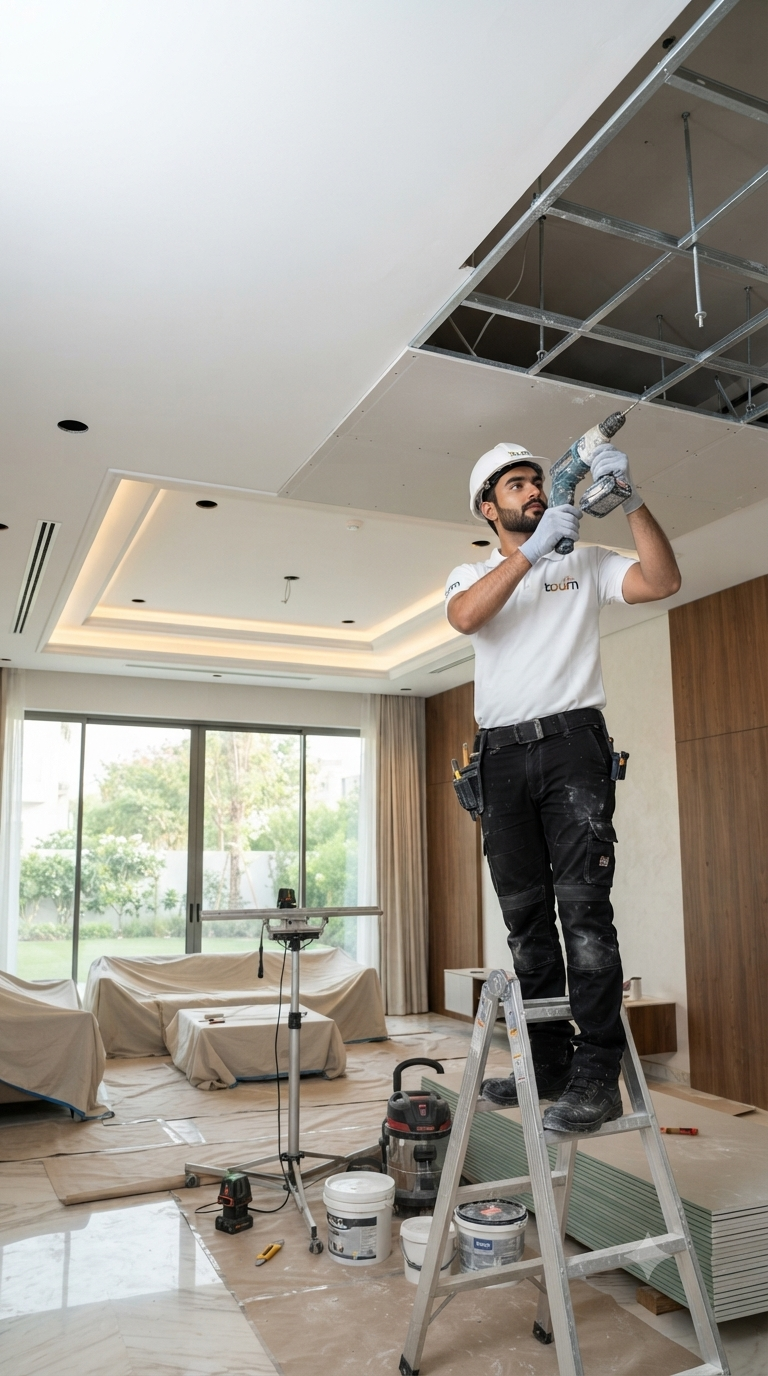 False Ceiling Services Dubai