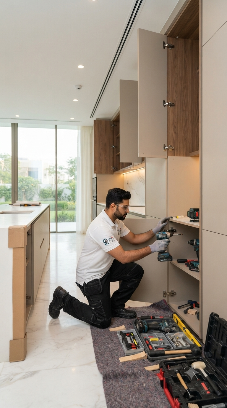 Kitchen Cabinet Services Dubai