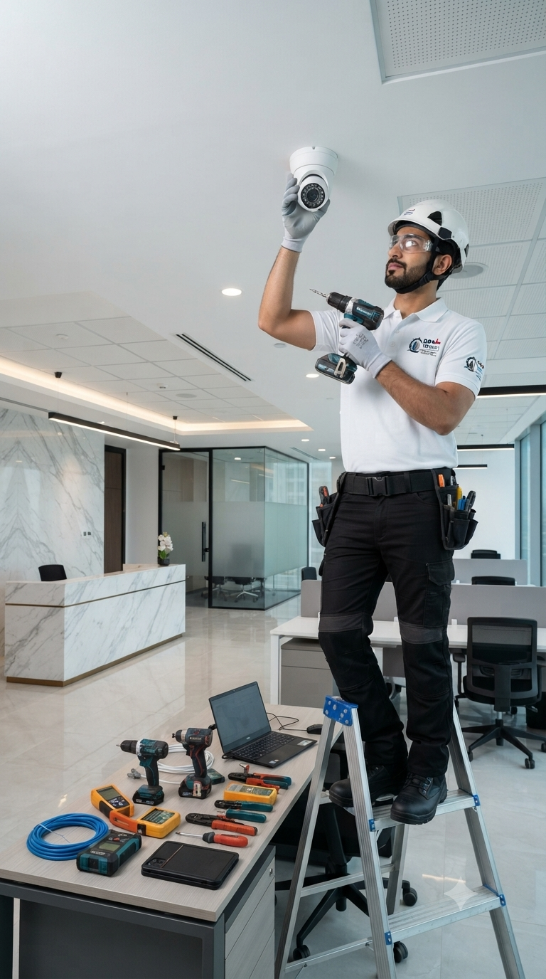 Office CCTV Installation Services Dubai