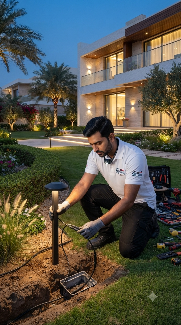 Outdoor Lighting Services in Dubai