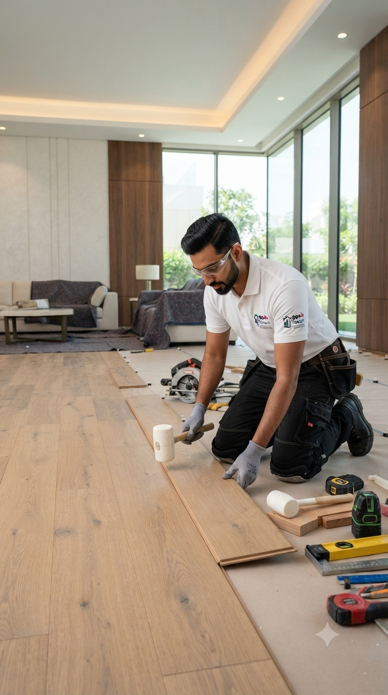 Wooden Flooring Services Dubai